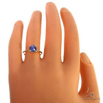 14K Gold Tanzanite Solitaire Engagement Ring 66423 - Image 6