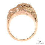 14K Gold Wave Ring 68889 - Image 5
