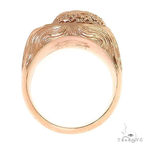 14K Gold Wave Ring 68889 - Image 5