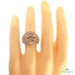 14K Gold Wave Ring 68889 - Image 6