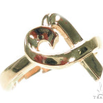 14K Heart Gold Ring 41585 - Image 1