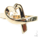 14K Heart Gold Ring 41585 - Image 2