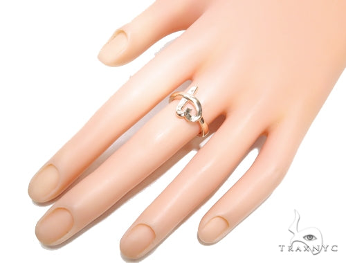 14K Heart Gold Ring 41586 - Image 7