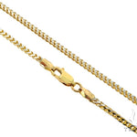 14K TraxNYC's Mystique Ankh Cross Crucifix 10K Franco Chain Set 57204 - Image 10