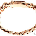 14K Gold Diamond Bracelet With Custom Lock 63946 - Image 4