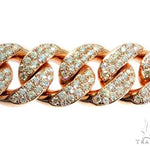 14K Gold Diamond Bracelet With Custom Lock 63946 - Image 6