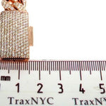 14K Gold Diamond Bracelet With Custom Lock 63946 - Image 8