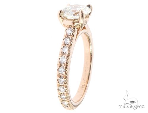 14K Gold Diamond Engagement Ring 65076 - Image 2