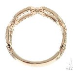 14K Rose Gold Fashion Diamond Ring 65690 - Image 5