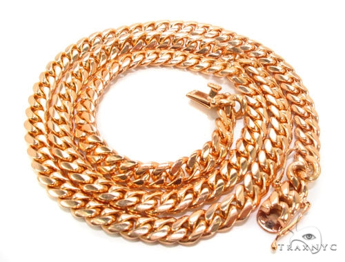 14K Gold miami cuban chain, 9 mm, photo 6 of 6