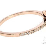 14K  Gold Prong Diamond Cross Ring 65306 - Image 5