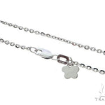 14K White Gold Mirror Rolo Chain 20 Inches 1mm   65592 - Image 2