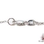 14K White Gold Cross Crucifix Necklace 33976 - Image 6