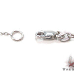 14K White Gold Cross Crucifix Necklace 33976 - Image 7