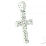 14K Gold Diamond Cross 65840 - Image 2