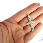 14K Gold Diamond Cross 65840 - Image 5