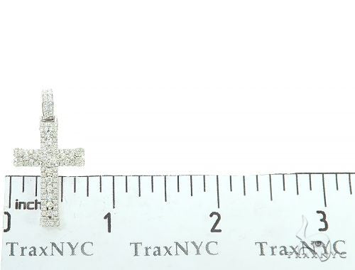 14K Gold Diamond Cross 65840 - Image 6