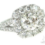 14K White Gold Diamond Engagement Ring 66139 - Image 1
