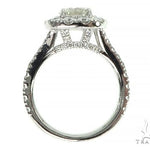 14K White Gold Diamond Engagement Ring 66139 - Image 5