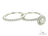 14K Gold Diamond Engagement Ring Bridal Set 65973