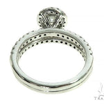 14K White Gold Diamond Engagement Ring Bridal Set 65973 - Image 6