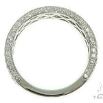 14K White Gold Diamond Wedding Band 66138 - Image 6