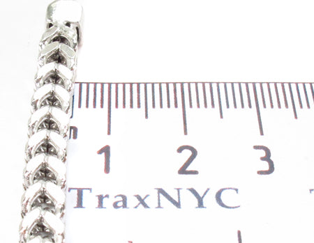 14K White Gold Franco Chain 20 Inches 5mm   32150 - Image 6