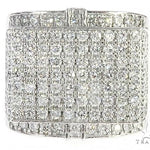 14K White Gold Hip Hop Premiere Ring 65186 - Image 2