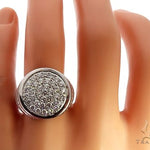 14K White Gold Prong Diamond Traxnyc Ring 64740 - Image 7