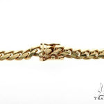 14K Yellow Gold Solid Miami Cuban Link Chain 64559 - Image 5