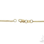 14k Yellow Gold Solid Franco 20 Inches 1.3mm 65605 - Image 5