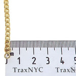 14K Yellow Gold Solid Franco Link Chain 22 Inches 3.9mm   65596 - Image 6