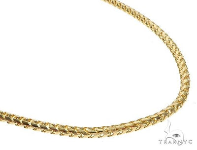 14k Yellow Gold Solid Franco Chain 26 Inches 3.9mm   66027 - Image 1