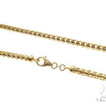 14k Yellow Gold Solid Franco Chain 26 Inches 3.9mm   66027 - Image 2