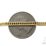 14K Yellow Gold Double Curb Link Bracelet 8 inches 3.8mm 7.69 gm 65195 - Image 4