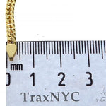 14K Yellow Gold  Double Curb Link Bracelet 8 inches 3.5mm 65195 - Image 5