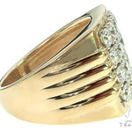 14K Yellow Gold 16 Stones Diamond Ring 66177 - Image 4