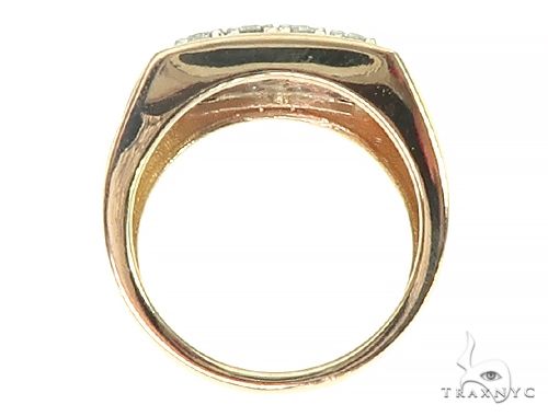 14K Yellow Gold 16 Stones Diamond Ring 66177 - Image 6