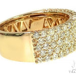 14K Gold 5 Row Diamond Ring 66173 - Image 3