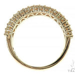 14K Gold 5 Row Diamond Ring 66173 - Image 5