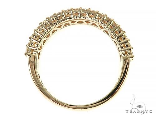 14K Gold 5 Row Diamond Ring 66173 - Image 5