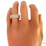 14K Gold 5 Row Diamond Ring 66173 - Image 6