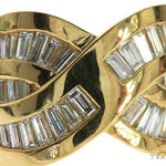 14K Yellow Gold Baguette Cut Channel Diamond Ring 63185 - Image 3