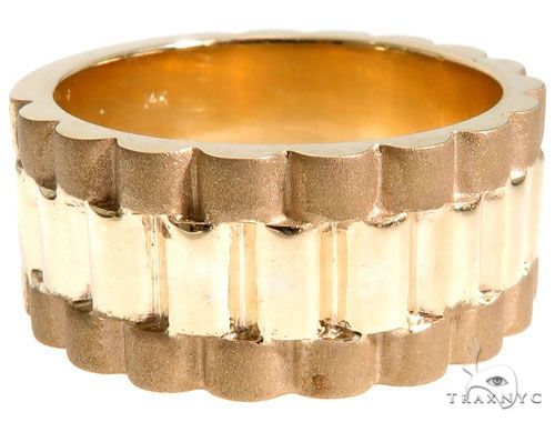 14K Yellow Gold Band 63969 - Image 2