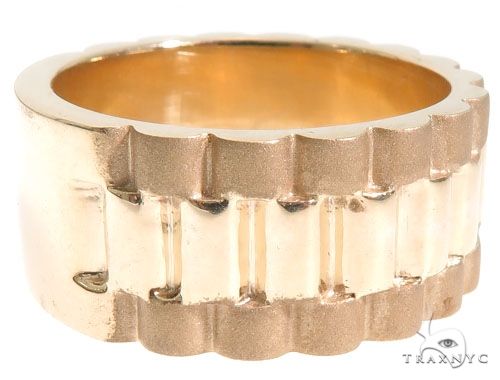 14K Yellow Gold Band 63969 - Image 3