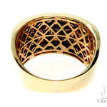 14K Yellow Gold Black Diamond Band 61502 - Image 5