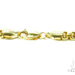 14K Yellow Gold Hollow Round Box Link Chain 20 Inches 3.5mm   36998 - Image 4