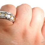 14K Yellow Gold Custom Drum Ring 63995 - Image 8