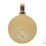 14K Yellow Gold Small Custom Steelers Pendant 65227 - Image 3