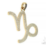 14K Yellow Gold Custom Symbol Pendant 66011 - Image 2